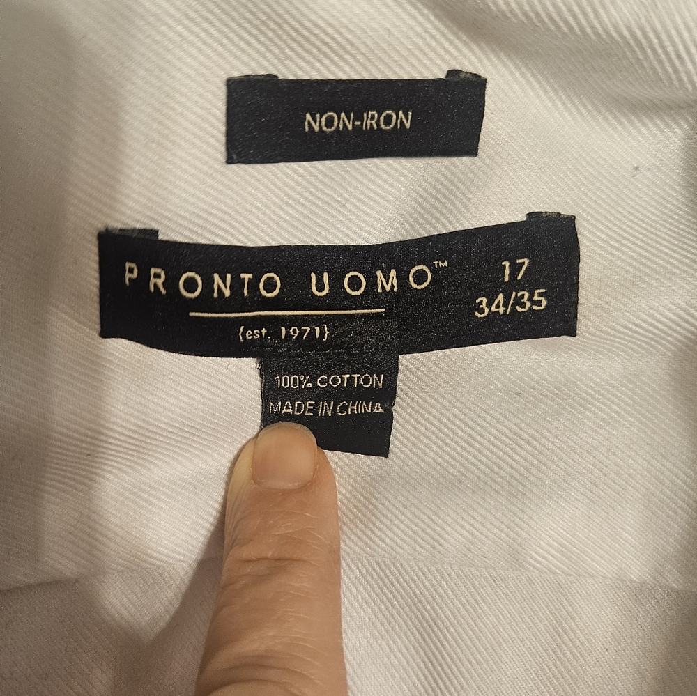 Pronto Uomo Men's Shirt - Picture 5 of 5